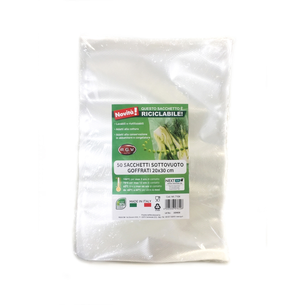 RGV Vacuum bags 20 × 30 cm (50pz) image 1