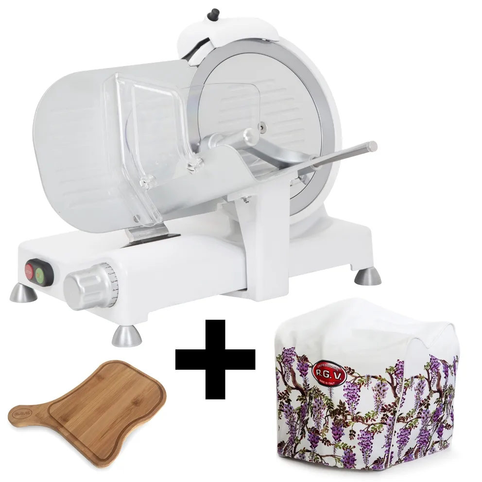 RGV Luxury 25 White Edition + Wisteria pattern cover + Cutting board Bundle image 1