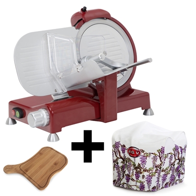 Luxury 25 Red Edition + Copertura motivo glicine + Tagliere Bundle