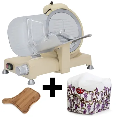 Foto prodotto Luxury 25 Ivory Edition + Wisteria pattern cover + Cutting board Bundle