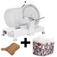 RGV Luxury 25 White Edition + Wisteria pattern cover + Cutting board Bundle image 1